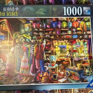 Ravensburger Behind the Scenes Amiee Stewart 
1000 Piece Jigsaw Puzzle